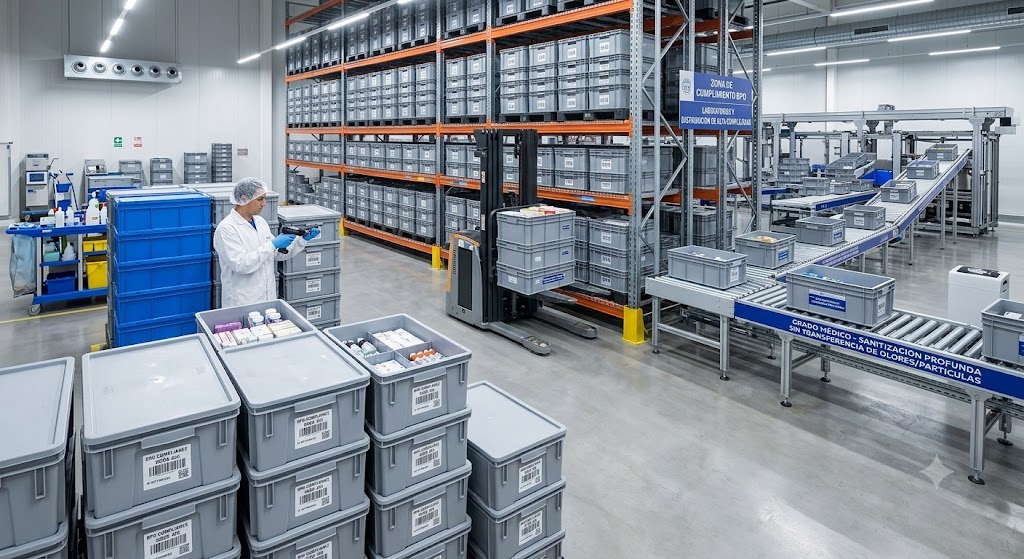 Cómo los Contenedores Plásticos de PP Virgen Revolucionan el mercado de laboratorios y Farmacias.